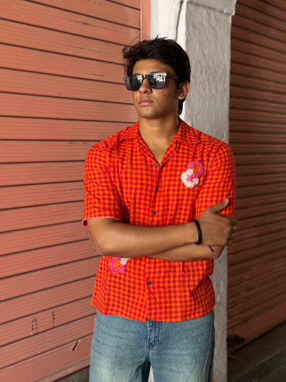 petal patch shirt