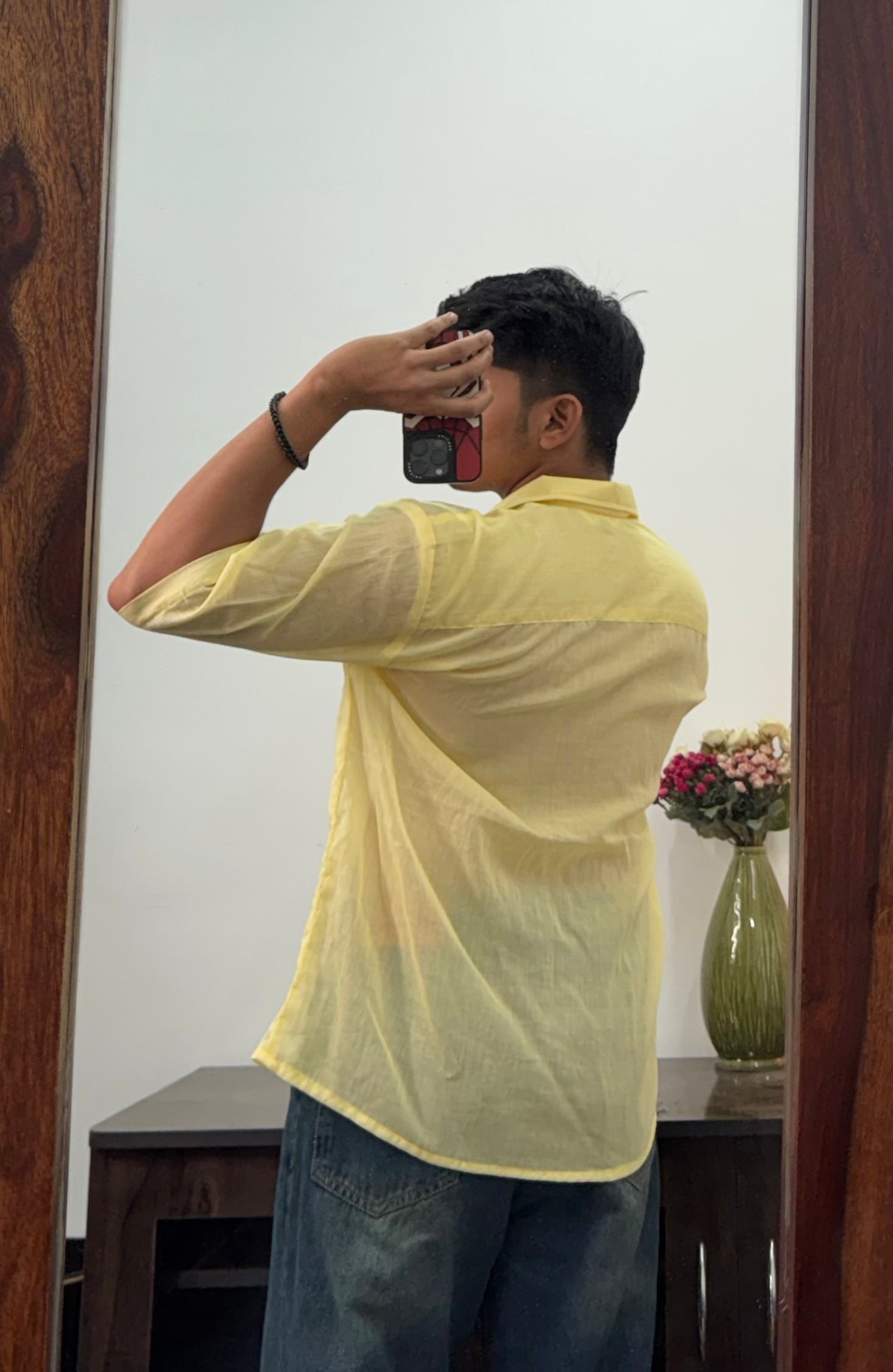 Yellow Mul Shirt