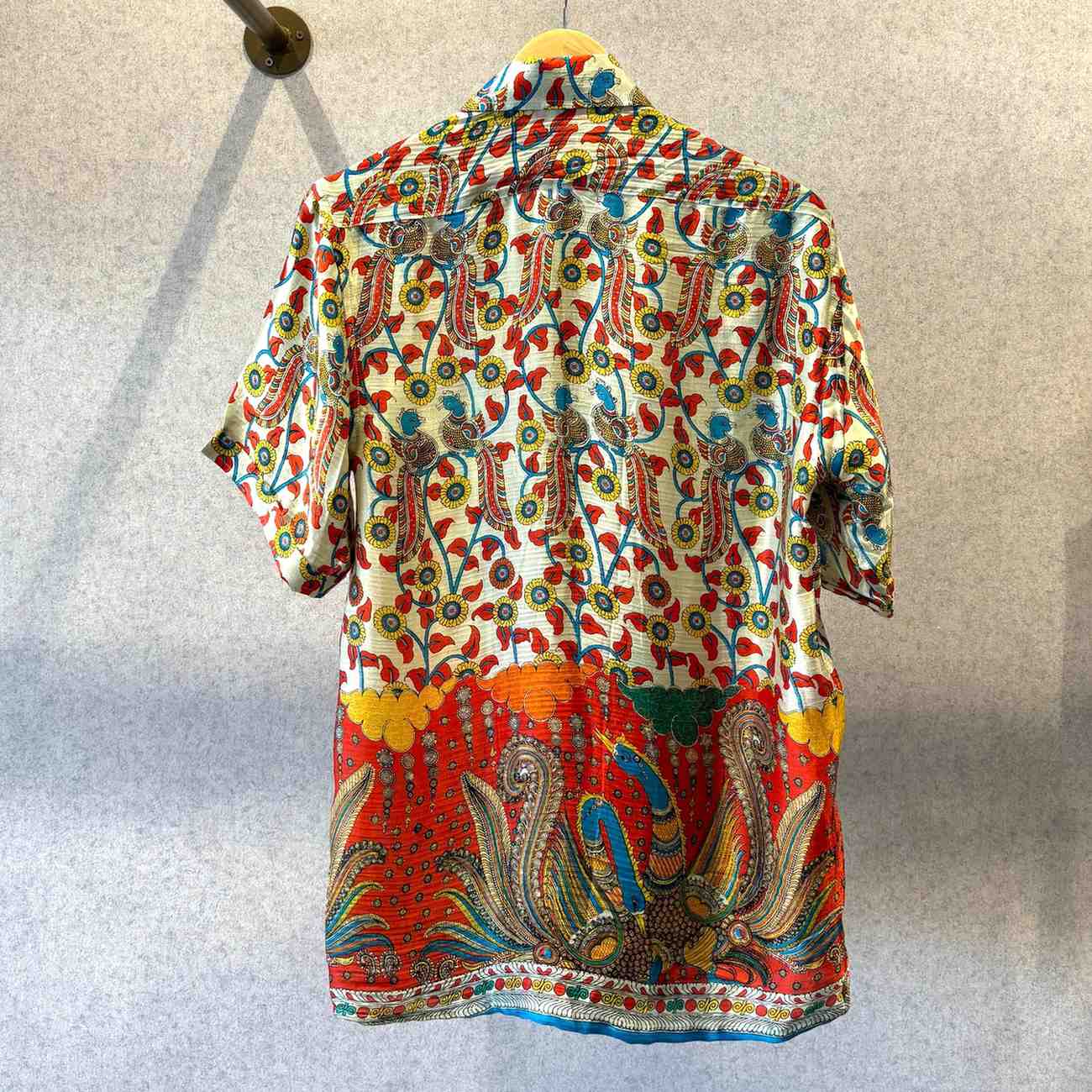 Kalamkari Art Silk Shirt