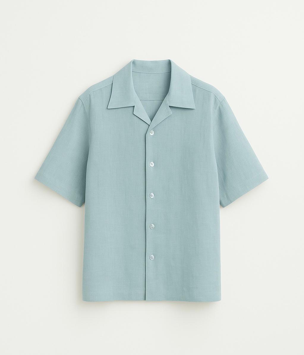 Light Blue Mul Oversized Shirt – Pure Cotton | Light, Breathable, Easy Care