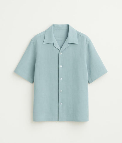 Light Blue Mul Oversized Shirt – Pure Cotton | Light, Breathable, Easy Care