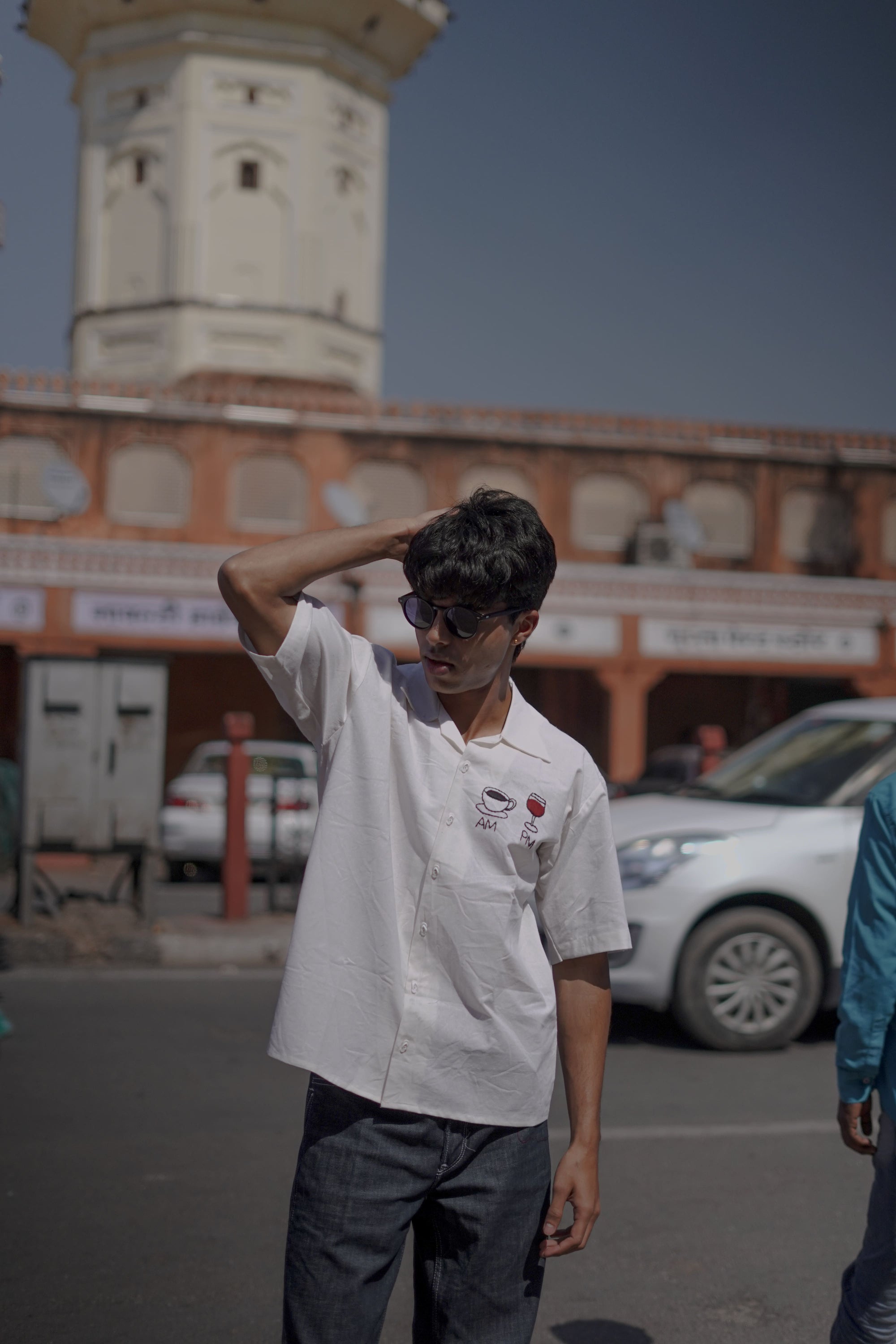 The Coffee & Wine Oversized Shirt