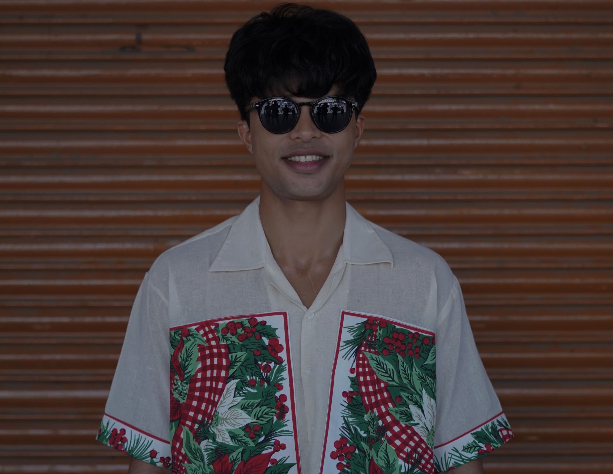 Floral Patch Handloom Shirt – Aesthetic. Trendy. Premium.